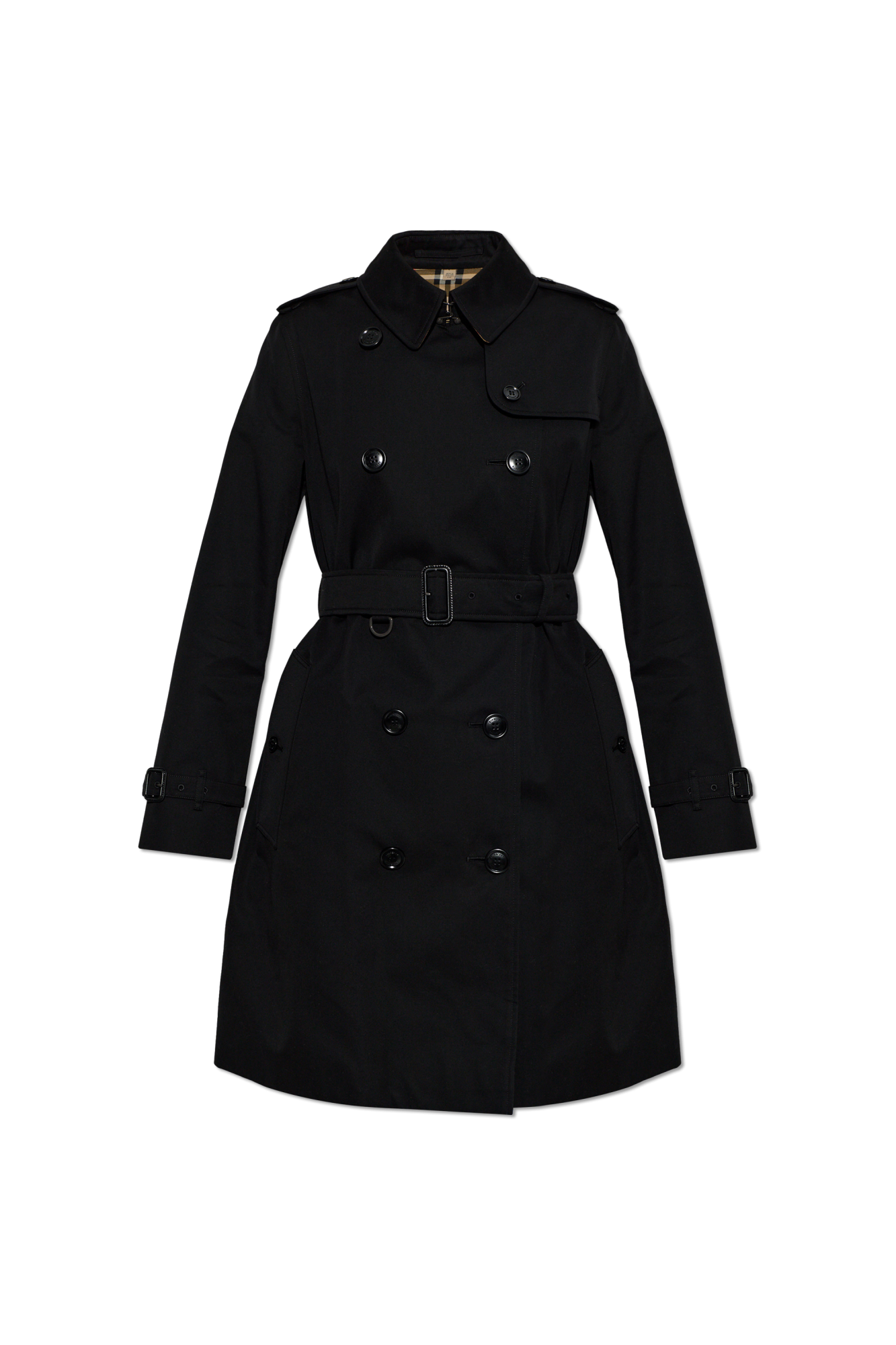 Black 'Kensington' trench coat Burberry - Vitkac Italy